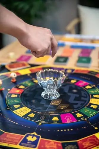 colourful online slot game reels on a mobile screen with bonus symbols